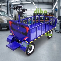 Chariots électriques porteurs DIBO American Farm Factory populaires, robustes, capacité de charge 1 à 2 tonnes, pour la mobilité