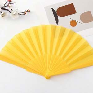 Abanico Plegable Ecológico y Elegante para Bodas Chinas, Estilo Clásico, Pintado a Mano, Directo de Fábrica, para Decoración del Hogar - Product Image 5