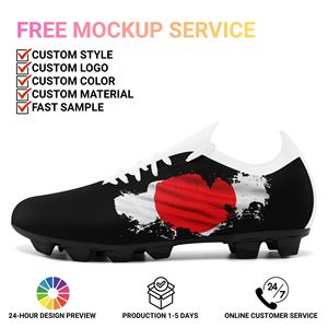 <span class=keywords><strong>Scarpe</strong></span> da <span class=keywords><strong>Calcio</strong></span> per Squadre all'Ingrosso OEM ODM Stampa su Richiesta Logo Personalizzato Nome Personalizzato <span class=keywords><strong>Scarpe</strong></span> da Allenamento SC02-26025043-1 - Product Image 2