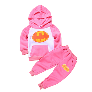 Ensemble de vêtements en polaire unisexe, sweat-shirt, pull-over, survêtement, 2 pièces, sweat-shirts à capuche, pantalons, vêtements pour enfants, bébés, garçons - Product Image 4