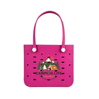 Sac fourre-tout imperméable en mousse EVA personnalisé avec logo, mini et moyen, pour le camping, avec impression supplémentaire, sac de plage