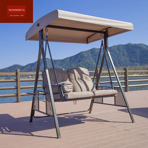 <span class=keywords><strong>Hamac</strong></span> balançoire de loisirs en métal <span class=keywords><strong>avec</strong></span> <span class=keywords><strong>toit</strong></span>, mobilier d'extérieur, nouvel arrivage - Product Image 3