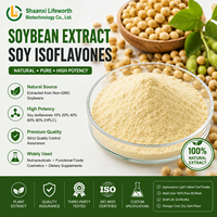 Extrait de soja, isoflavones de soja 40%, qualité alimentaire naturelle, poudre d'extrait végétal, ingrédient botanique, complément alimentaire