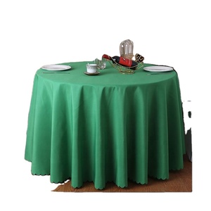 Custom Color High Quality Solid Color <b>Tablecloths</b> Tassel <b>Round</b> <b>Tablecloth</b> Cotton Linen <b>Table</b> Cloth - Product Image 2