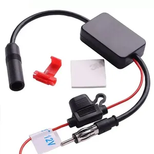 Universal 12V Auto Car Radio FM Antenna Signal Amp Amplifier Booster For Marine Car Vehicle Boat 330mm FM Amplifier
