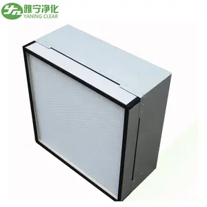 Tùy chỉnh H13 H14 Mini Xếp Li HEPA Lọc điều hòa không khí Bộ lọc không khí hiệu quả cao HVAC HEPA thông gió không khí bộ lọc