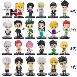 Figuras De 4 Style 6 Pcs Ensemble Dessin Animé Gacha Jouet Kurapika GON Killua <span class=keywords><strong>Hisoka</strong></span> Anime Figurines <span class=keywords><strong>X</strong></span> <span class=keywords><strong>Hunter</strong></span> - Product Image 1
