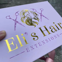 Boîtes cadeaux rigides violettes haut de gamme personnalisées pour montres, avec logo doré en relief, pour emballages cadeaux de festival