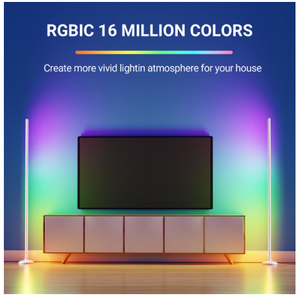 APP Control Floor Corner White <b>Light</b> Modern Design and Remote Control <b>LED</b> <b>Light</b> for Hotel for Living Room - Product Image 1