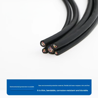 MAY Kabel-2464 Mehradriges PVC-Ummanteltes 300V Blankkupfer-Leiter Flachkabel für Haushaltsgeräte-Verkabelung