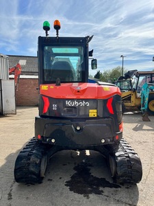 Excavadora Mini Usada Original de Japón Kubota U56 U56-5 de 5 Toneladas, 6 Toneladas, 5.6 Toneladas, Excavadora de Orugas, con Motor Kubota, Certificación CE, en Venta - Product Image 2