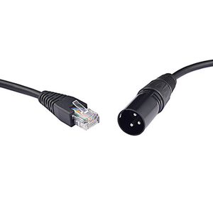 3-pin nữ <span class=keywords><strong>RJ45</strong></span> nam âm thanh Extender cáp PVC Áo khoác khuếch đại Mixer KTV thiết bị ánh sáng âm thanh XLR kết nối cho xe HDTV - Product Image 3