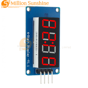 TM1637 modulo <span class=keywords><strong>Display</strong></span> a LED a 4 cifre a 7 segmenti da 0.36 pollici anodo rosso per <span class=keywords><strong>Arduino</strong></span> - Product Image 5