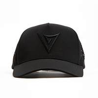 Gorra de Béisbol Personalizada con Bordado de Logotipo, Perforaciones Láser y Hebilla Metálica Plateada, Gorras Deportivas Personalizadas