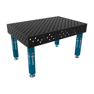 Steelmax gpph ม้านั่งเชื่อม1.5x1Mt หนา15มม. รู28มม. ตารางแนวทแยง - Product Image 1