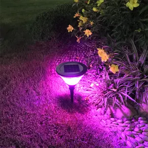 חיצוני שקוע קבור רצפת מנורת Led Rgb בריק קרקע אורות גן נוף תאורה שמש שלב אור