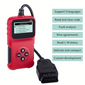 Mới V309 ô tô chẩn đoán Scanner xe quét công cụ xe Mã Scanner cầm tay OBD II Tester lỗi chẩn đoán cụ - Product Image 5