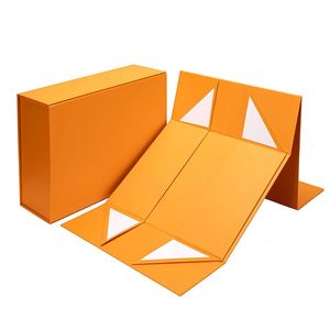 Custom Logo Biodegradable Recyclable Luxury <b>Extra</b> <b>Large</b> Packaging Collapsible Folding <b>Gift</b> Magnetic Closure Rigid Paper <b>Box</b> - Product Image 2