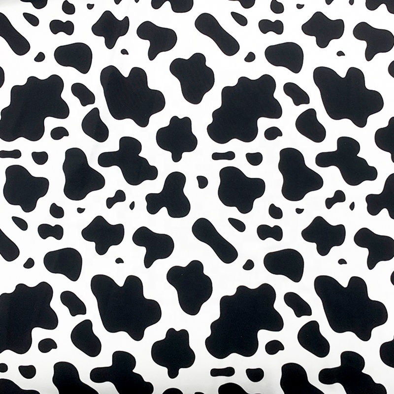 Black cow print