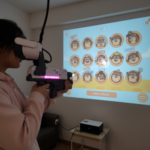 Máquina de Juegos de Realidad Virtual VR, Simulador de Tiro, Plataforma de Batalla Multijugador, Equipo de <span class=keywords><strong>Cine</strong></span> 9D - Product Image 1