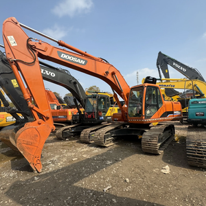 Excavatrice Doosan DH220LC-7 d'occasion avec moteur, boîte de vitesses, pompe, roulement, PLC - 22 tonnes de poids opérationnel, capacité de la benne de 1,18 m, en vente - Product Image 6