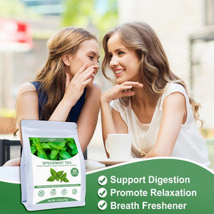100% Natural Custom Bagged Green Peppermint and <strong>Spearmint</strong> Leaf Teabags Fresh Herbal Mint Loose Leaf for Slimming <strong>Tea</strong> - Product Image 3