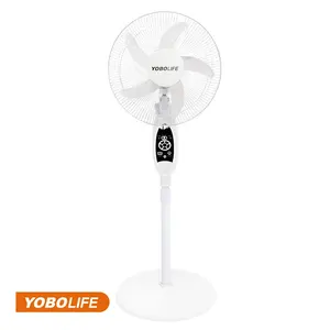 Ventilador de panel solar electrónico de fábrica de fuerza de venta caliente de 18 pulgadas ventilador de soporte de control remoto de fabricante Oem Odm exterior