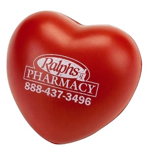 Ballon anti-stress en forme de cœur avec impression de logo promotionnel personnalisé - Product Image 3