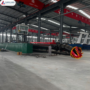 小型柴油切割机吸力喷射挖泥船小型采砂疏浚船待售 - Product Image 2