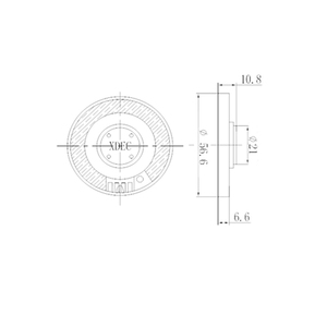 Loa tai nghe nhạc nam châm Neodymium 2.25 inch 57mm 32ohm 30mW - Product Image 4