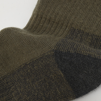 Chaussettes en laine mérinos pour hommes athlétiques d'extérieur respirantes évacuant l'humidité antibactérienne antidérapante jetable