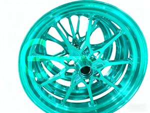 CNC Engraved Aluminum <b>Wheels</b> for Honda Giorno - 122.5J/122.15J Lightweight Custom Carved Rims Tropical Climate Resistant - Product Image 3