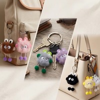Porte-clés en PVC pelucheux pour cadeaux de fête - Adorables pour les cadeaux d'anniversaire des enfants de 0 à 2 ans, idéaux pour les sacs cadeaux et les fin de années