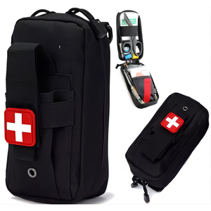 Rip-Away EMT aide médicale IFAK pochette de sauvetage, trousse d'aide <span class=keywords><strong>sac</strong></span> <span class=keywords><strong>sac</strong></span> médical voyage <span class=keywords><strong>pharmacie</strong></span> <span class=keywords><strong>sac</strong></span> Camping en plein air Portable - Product Image 1