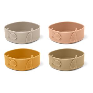 Nuevo Juego de Vajilla de Silicona Kine Personalizado, Libre de BPA, Lindo Juego de Platos, Tazas y Tazones de Silicona, 3 Piezas por Paquete - Product Image 3