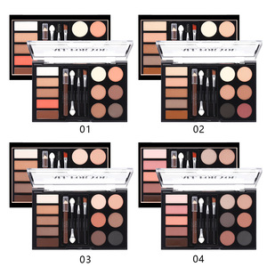 <strong>Makeup</strong> <strong>Kit</strong> for Girls Eyeshadow and Brow <strong>Kit</strong> Nude Pigment Eyeshadow Palette with Brushes Cosmetic Set - Product Image 4