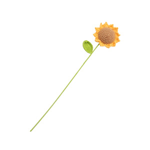 Adorno de flores de hilo de girasol hecho a mano para regalo de profesores, decoración para jardín de infantes y escuela primaria - Product Image 3