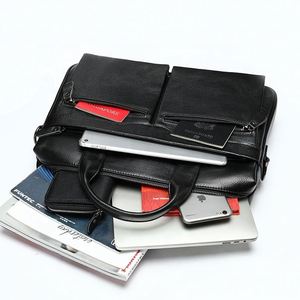 Sac à bandoulière en cuir véritable pas cher pour homme, sac fourre-tout, sacs à bandoulière pour usage quotidien - Product Image 1