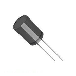 ตัวแทนจำหน่ายอย่างเป็นทางการ CAP ALUM 1000UF 20% 6.3V RADIAL 6.3YXJ1000MT78X11.5 ตัวเก็บประจุแบบ Through Hole 1000 uF - Product Image 1
