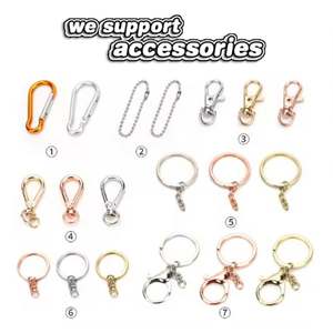 Pas de minimum personnalisé porte-clés en caoutchouc de silicone personnalisé porte-clés en PVC souple de dessin animé - Product Image 6