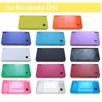 Penutup Casing Plastik Pengganti Lengkap dengan Aksesori Tombol Lengkap untuk Konsol Game DSi untuk NDSI