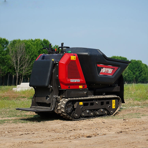 Produits les plus vendus : Mini-dumper frontal sur chenilles portable haute performance 2026 KS2700 pour petits chantiers de construction - Product Image 5