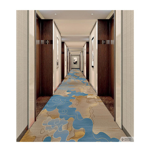 Tappeto di lusso dal design moderno più venduto a basso prezzo tappeto stampato in nylon 3D carpet da <span class=keywords><strong>corridoio</strong></span> per hotel - Product Image 6