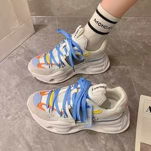 Chaussures de sport décontractées pour femmes, tendance, à logo personnalisé, très vendues, confortables, respirantes, colorées, baskets - Product Image 1