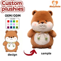 Peluche de poulet personnalisée super mignonne et douce en coton PP - Cadeau anti-stress