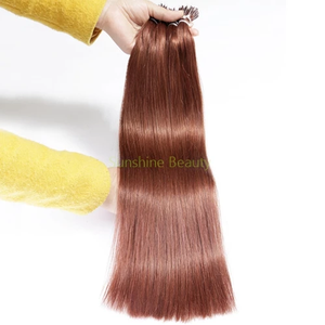 Jasmine Beauty Professional Nano Tip European Hair Extensions 100% Virgin Remy virgin Human Hair Nano Ring Double Drawn - Product Image 6