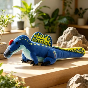 Peluche de Dinosaurio <span class=keywords><strong>Estegosaurio</strong></span> con Alas de Mariposa Personalizadas, Juguete de Peluche Suave y Realista, Juguete Coleccionable, Decoración de Habitación, Juguete Interactivo - Product Image 2