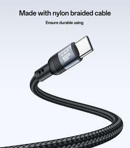 YesIDo 12W ยาว<span class=keywords><strong>1</strong></span>.2เมตร usb/ USB-C ไปยัง Micro/USB-C/IP 6 in <span class=keywords><strong>1</strong></span>สายชาร์จอลูมิเนียมอัลลอยด์สายถัก CA203สายข้อมูล - Product Image 4