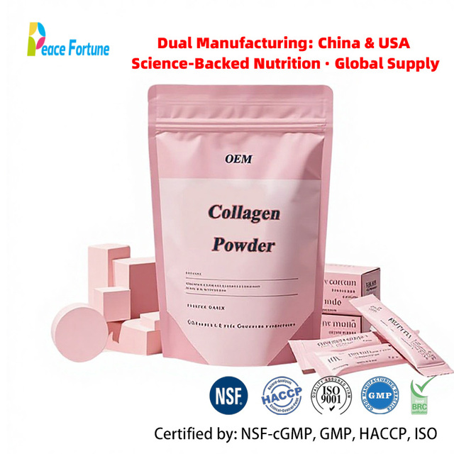 OEM - GMP - Collagen Peptides Powder for Women & Men, Wholesale - Food Supplements for Healthy Skin, Nails, Bones & Joints