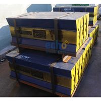 RC90 Impact Crusher Wear Casting Parts Barre de soufflage en céramique chromée pour le concassage du béton et de l'asphalte